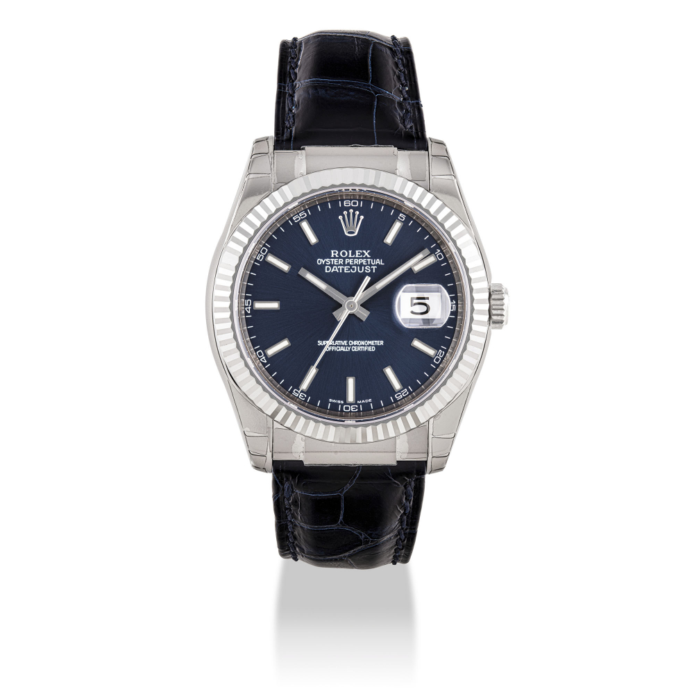 ROLEX, WHITE GOLD DATEJUST, REF. 116139 -