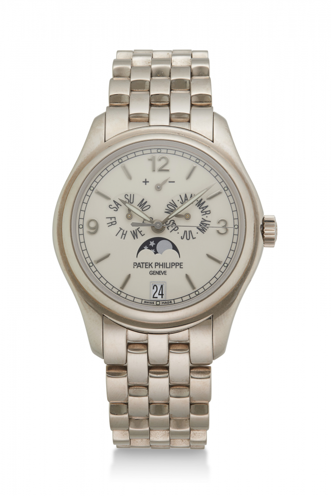 PATEK PHILIPPE, WHITE GOLD ANNUAL CALENDAR, REF. 5146/1G -