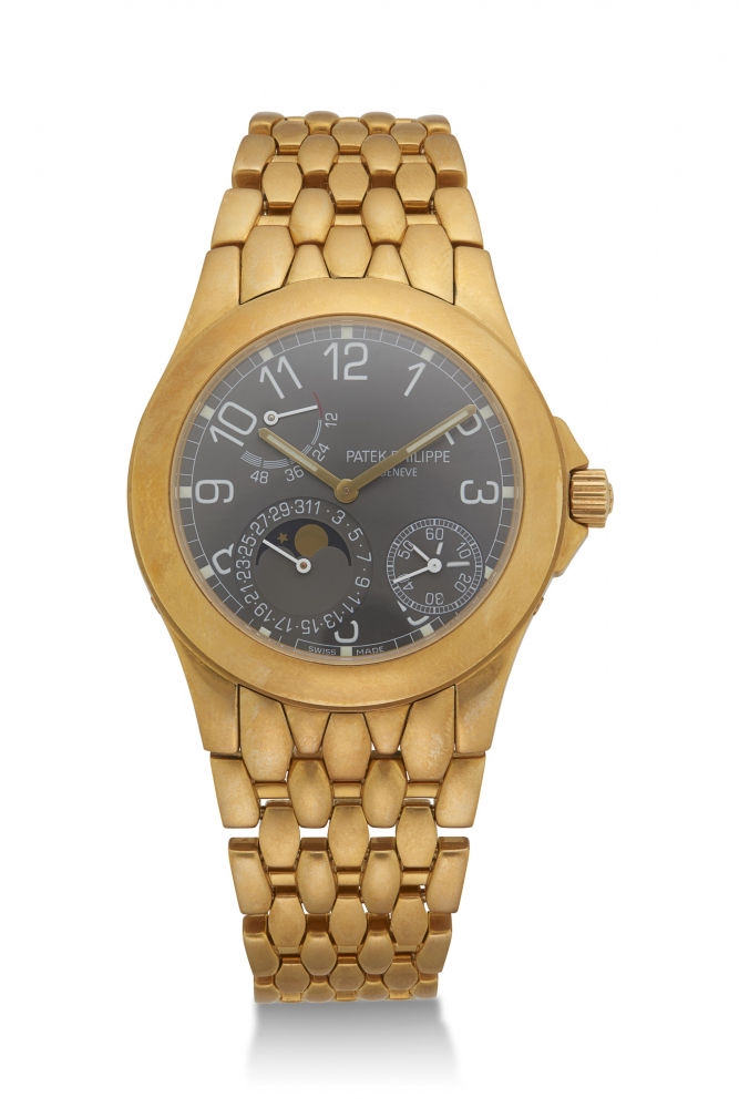 PATEK PHILIPPE, YELLOW GOLD NEPTUNE, REF. 5085/1 -