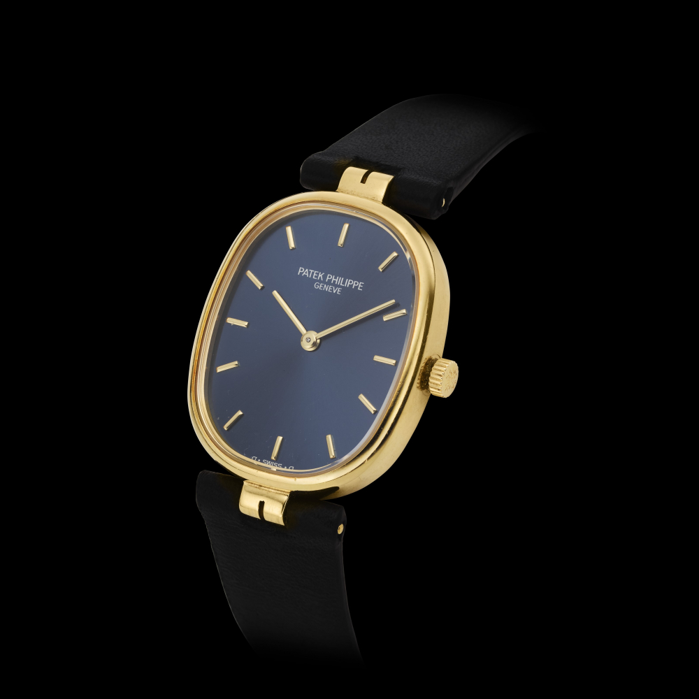 PATEK PHILIPPE, 18K YELLOW GOLD, ELLIPSE, REF. 4826 -