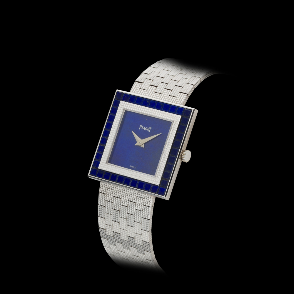 PIAGET, 18K WHITE GOLD, LAPIS LAZULI, REF. 9200 C4 -