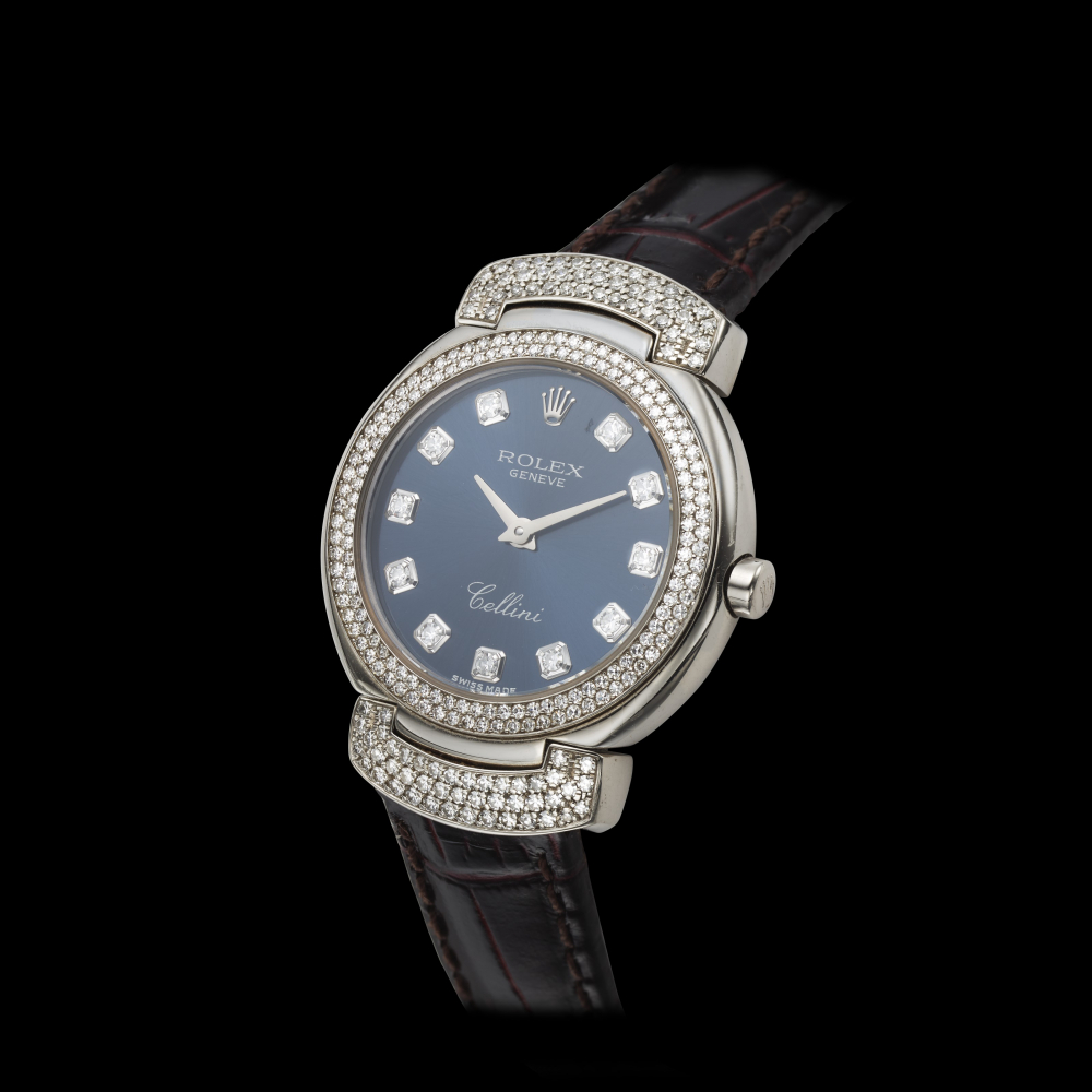 ROLEX, CELLINI, 18K WHITE GOLD, REF. 6673 -