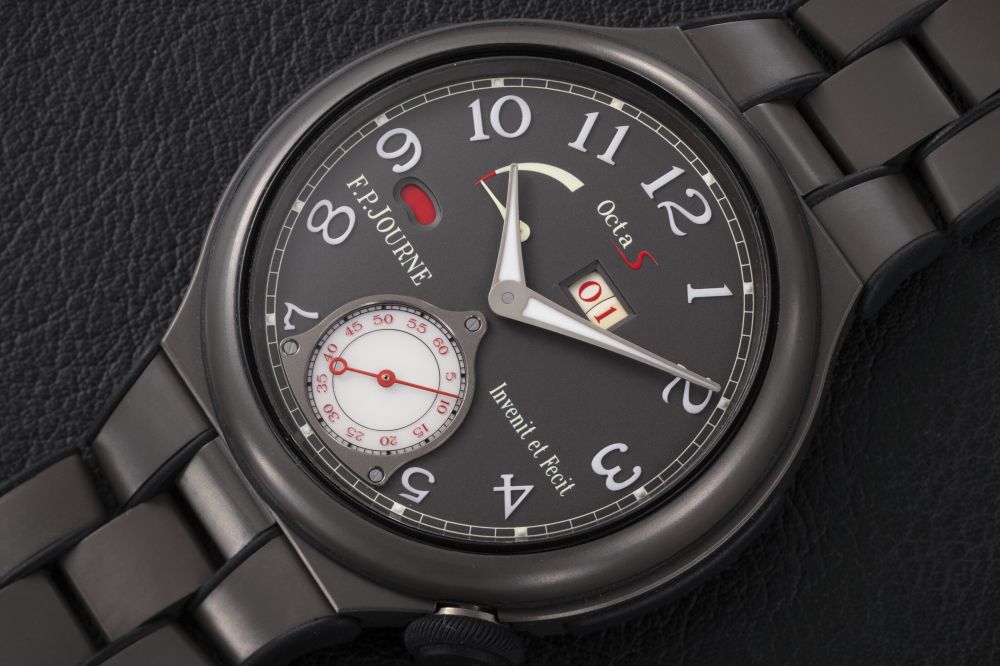 F.P. JOURNE, LINESPORT OCTA SPORT, A TITANIUM AUTOMATIC WRISTWATCH - CASE