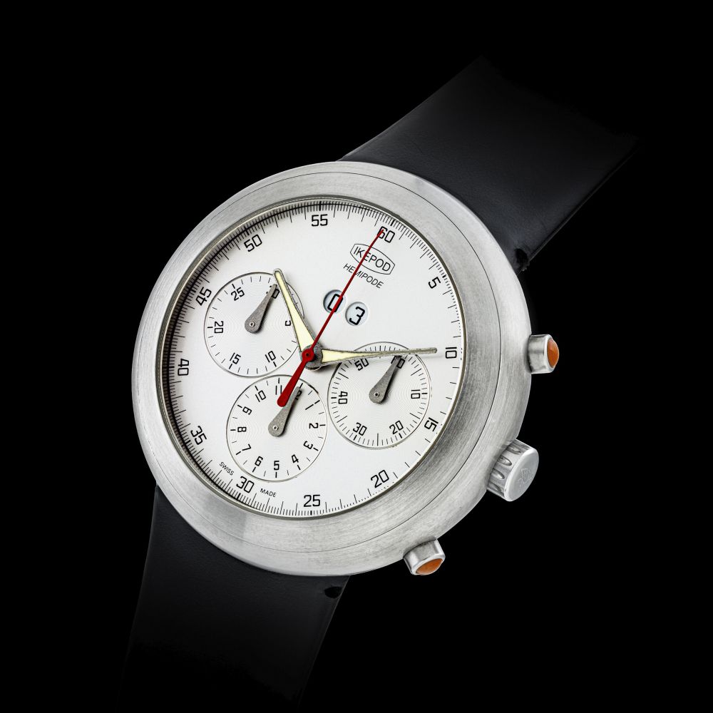 IKEPOD, LIMITED EDITION 9999 PIECES, HEMIPODE, DESIGNED BY MARC NEWSON -