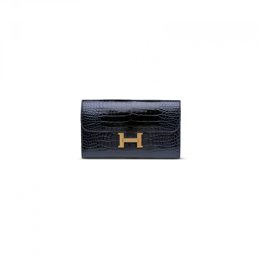 Hermes Vintage Constance Navy Blue late 60s - Katheley's