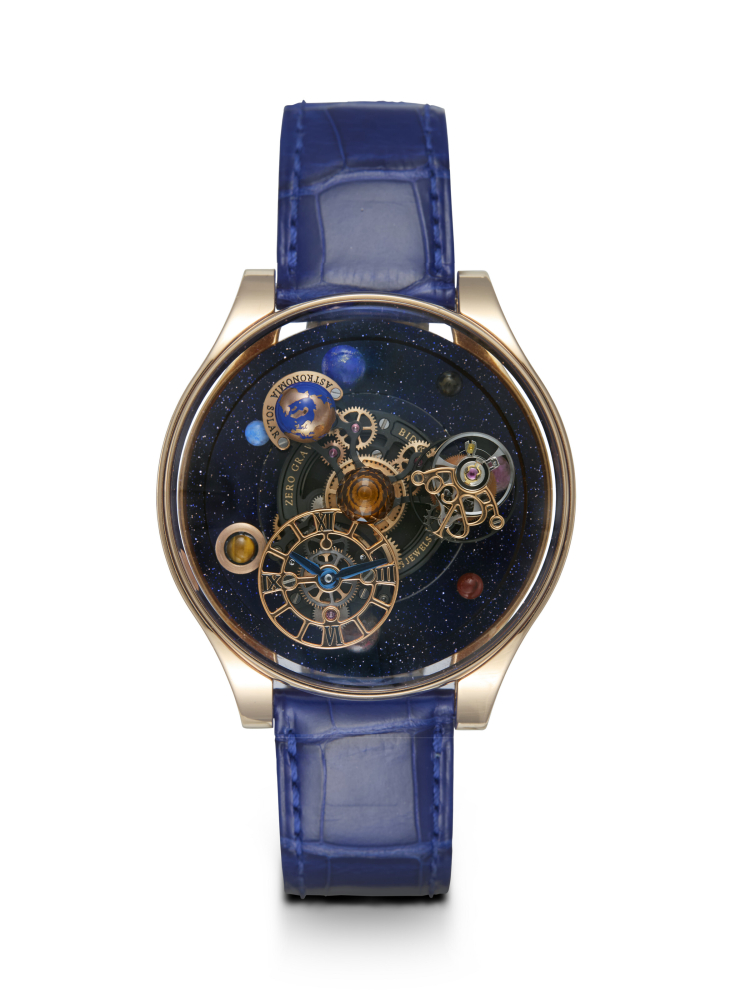 JACOB & CO. ASTRONOMIA SOLAR, A SPECTACULAR PINK GOLD MANUAL-WINDING WRISTWATCH WITH TOURBILLON