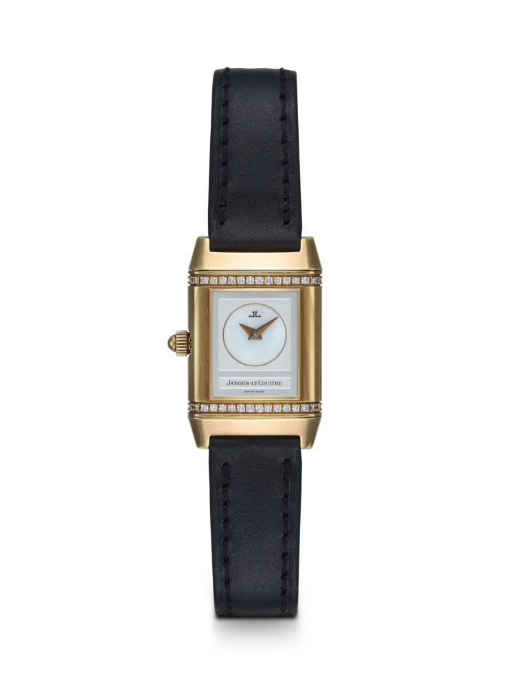 JAEGER-LECOULTRE REVERSO CLASSIC DUETTO REF. 266.142.443.B, A FINE GOLD WRISTWATCH WITH REVERSIBLE CASE FEATURING TWO DIALS
