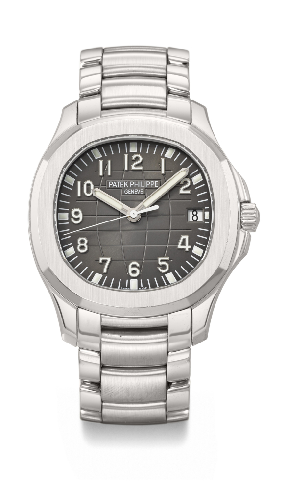 PATEK PHILIPPE. A COVETED STAINLESS STEEL AUTOMATIC WRISTWATCH WITH SWEEP CENTRE SECONDS, DATE AND BRACELET
