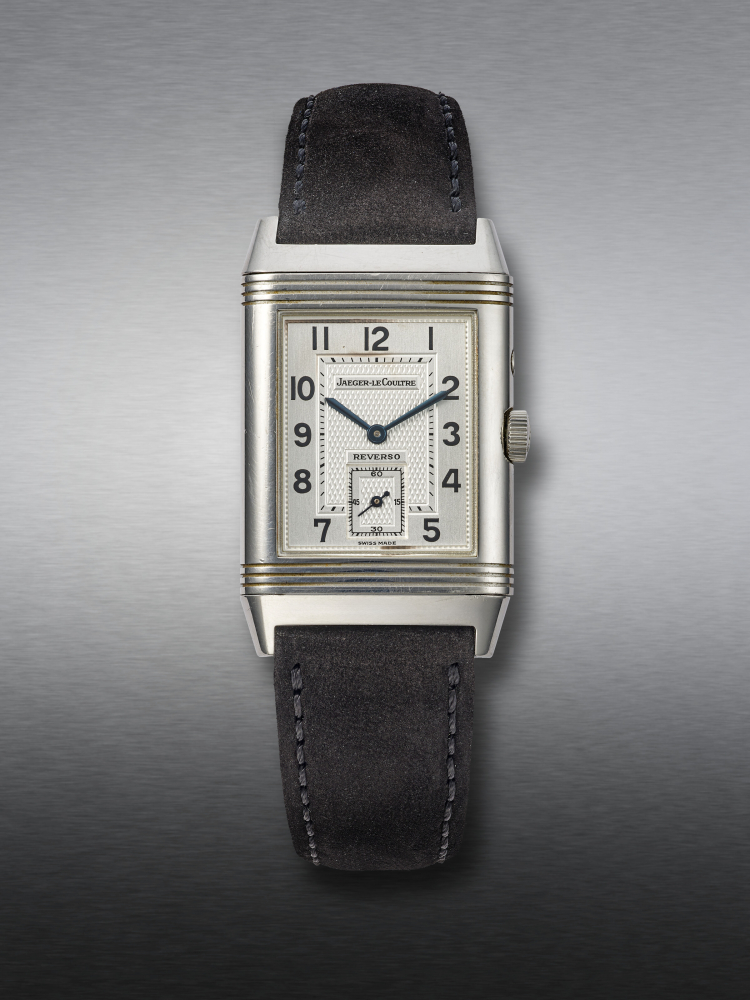 JAEGER-LECOULTRE, STAINLESS STEEL ‘REVERSO DUOFACE’, REF. 270.8.54