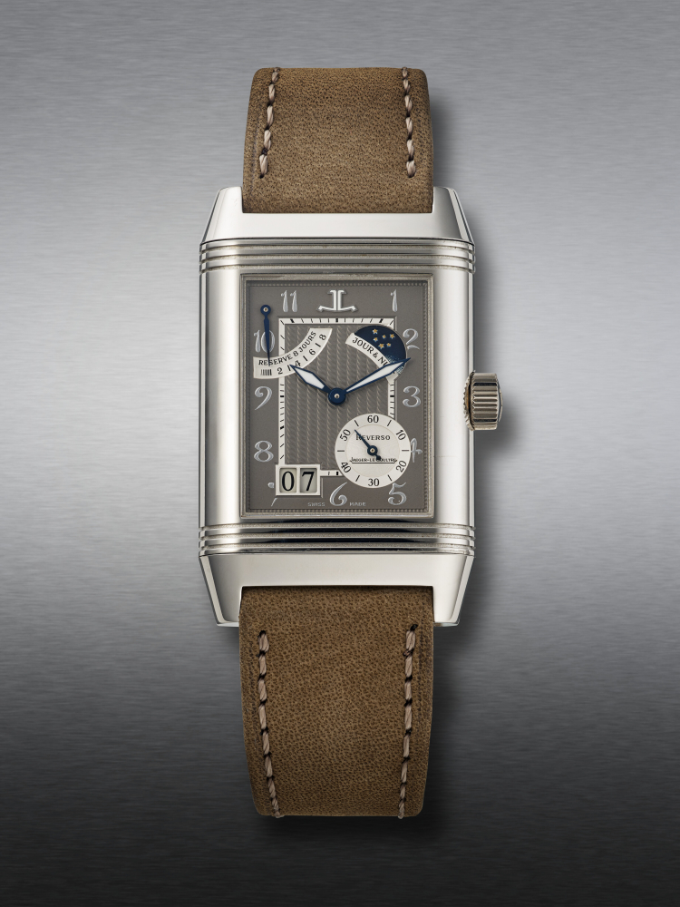 JAEGER-LECOULTRE, LIMITED EDITION PLATINUM 'REVERSO SEPTANTIEME', NO. 239/500, REF. 240.6.19