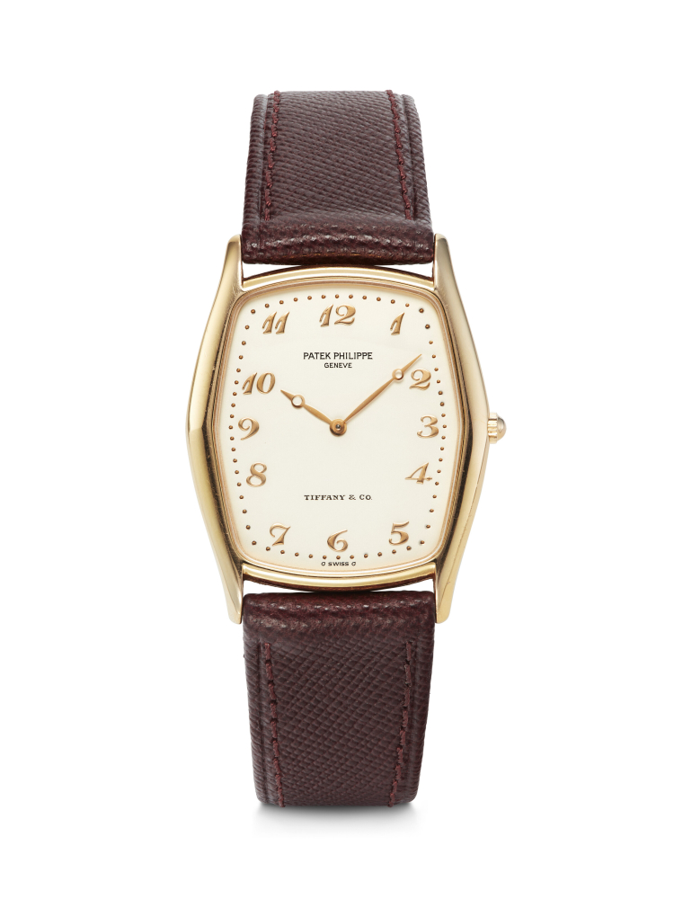 PATEK PHILIPPE, RETAILED BY TIFFANY & CO., PINK GOLD 'GONDOLO FANTAISIE' REF. 3842