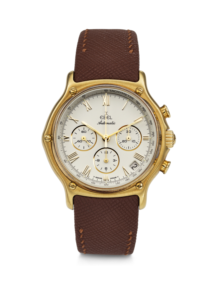 EBEL, YELLOW GOLD '1911' CHRONOGRAPH, REF. 8134901