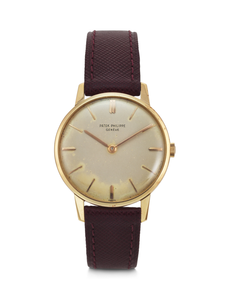 PATEK PHILIPPE, PINK GOLD 'CALATRAVA', REF. 2599