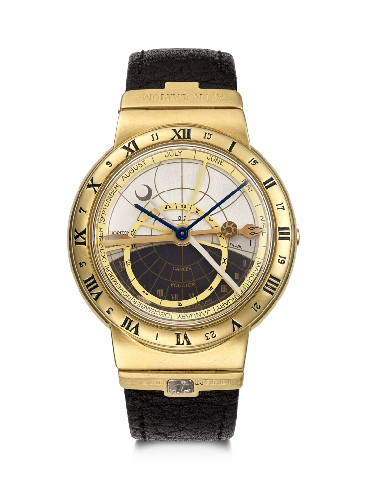 ULYSSE NARDIN, YELLOW GOLD 'ASTROLABIUM GALILEO GALILEI', REF. 921-22