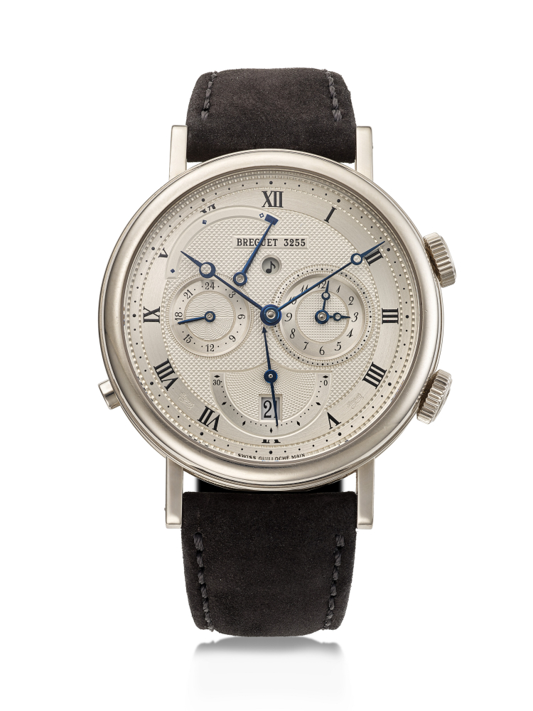 BREGUET, WHITE GOLD ALARM AND DUAL TIME 'REVEIL DU TSAR', REF. 5707