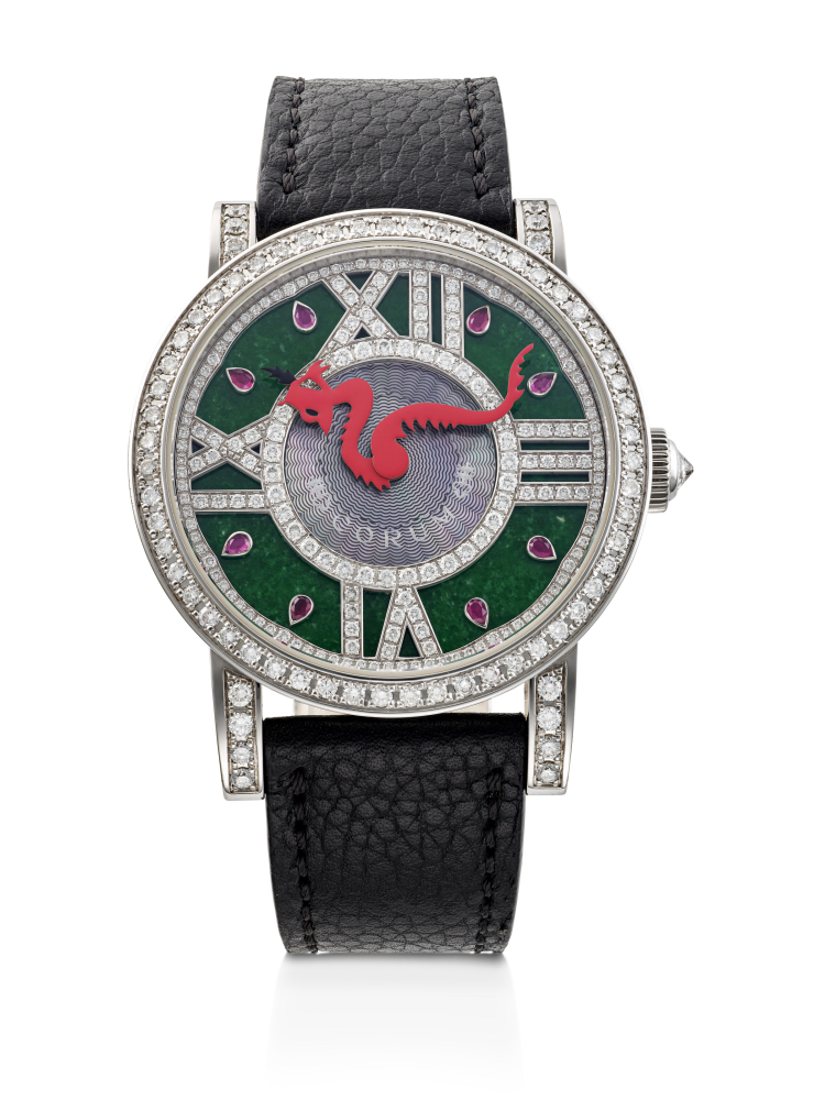 CORUM, UNIQUE WHITE GOLD AND DIAMOND-SET WRISTWATCH, REF. 982.202.69