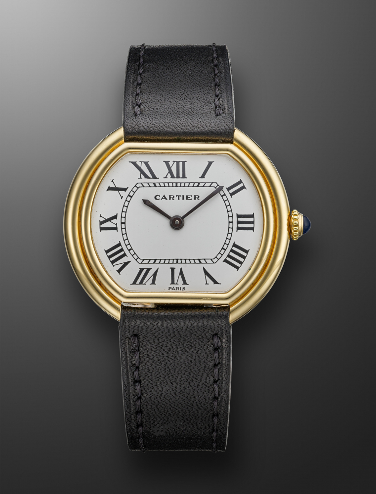 CARTIER, YELLOW GOLD 'ELLIPSE GONDOLE' -