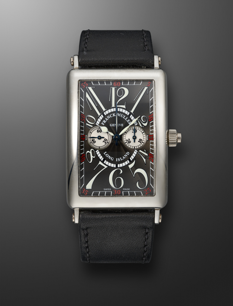 FRANCK MULLER, PLATINUM MONOPUSHER CHRONOGRAPH 'LONG ISLAND', REF. 1100 MP, NO. 07" -