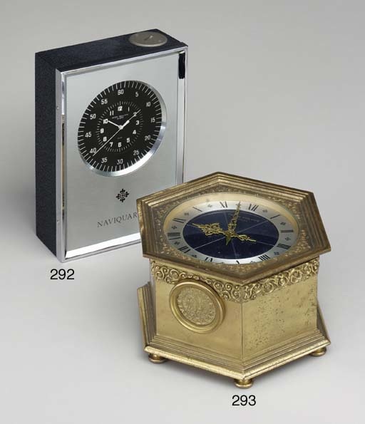 Patek Philippe. A stainless steel electronic marine chronometer