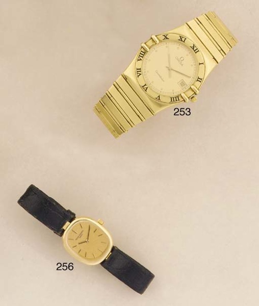 Patek Philippe: An 18ct Gold Oval Cased Wristwatch