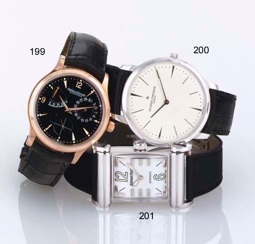 Jaeger-LeCoultre. An 18k Pink Gold Automatic Wristwatch