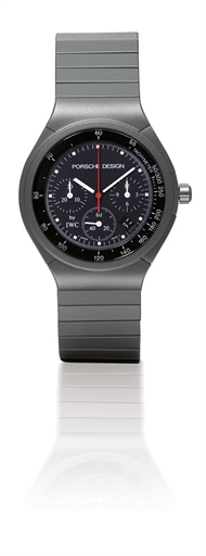 IWC, PORSCHE DESIGN.TITANIUM CHRONOGRAPH BRACELET WATCH WITH DATE DISPLAY