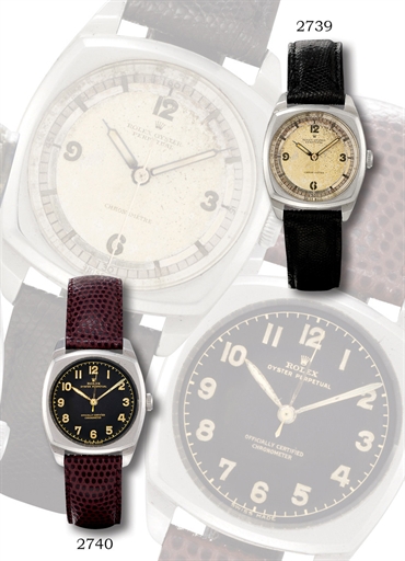 ROLEX, OYSTER PERPETUAL CHRONOMETRE REF. 4961.STAINLESS STEEL SELF-WINDING CUSHION-SHAPED WRISTWATCH WITH SWEEP SECONDS