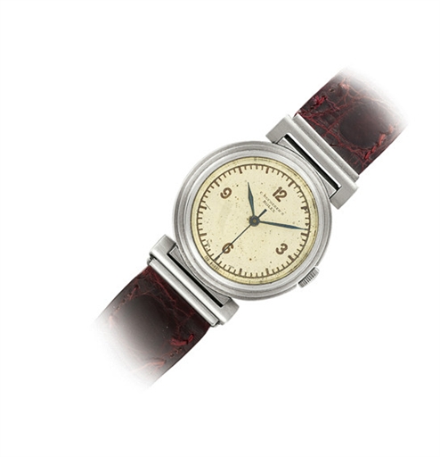 ROLEX, STAYBRITE REF. 2740.STAINLESS STEEL MANUAL-WINDING WRISTWATCH, RETAILED BY C. BUCHERER