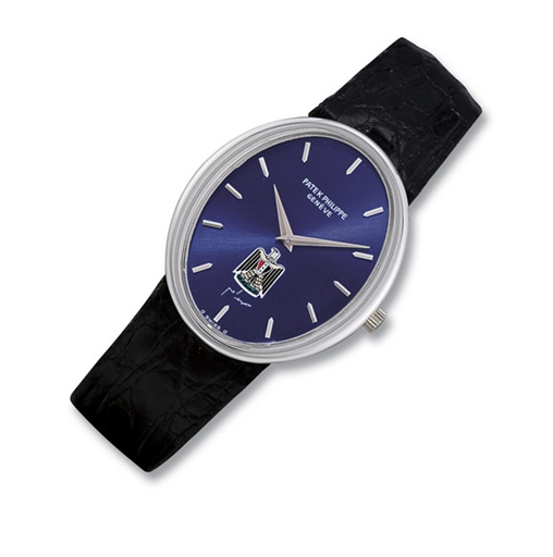 PATEK PHILIPPE, REF. 3598.18K WHITE GOLD MANUAL-WINDING OVAL WRISTWATCH