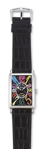 FRANCK MULLER, COLOR DREAMS.STAINLESS STEEL AUTOMATIC WRISTWATCH
