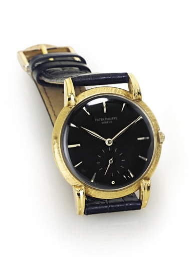 PATEK PHILIPPE. AN 18K GOLD WRISTWATCH