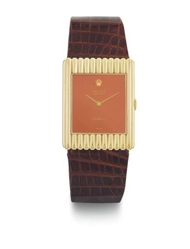 ROLEX. AN 18K GOLD WRISTWATCH