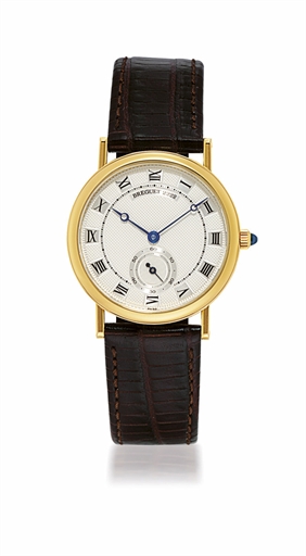 BREGUET, CLASSIQUE.YELLOW GOLD MANUALLY-WOUND WRISTWATCH