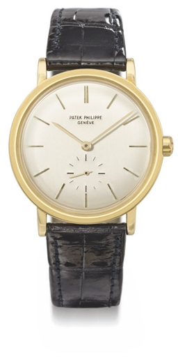 Patek Philippe. A fine 18K gold automatic wristwatch