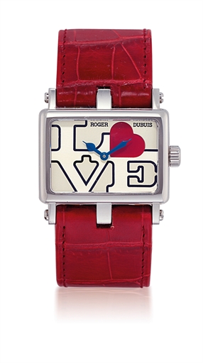 ROGER DUBUIS, TOO MUCH.WHITE GOLD QUARTZ WRISTWATCH, LIMITED EDITION OF 888