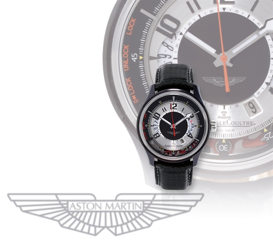 JAEGER-LECOULTRE, ASTON MARTIN AMVOX2.TITANIUM AUTOMATIC VERTICAL TRIGGER CHRONOGRAPH WRISTWATCH WITH DATE DISPLAY, LIMITED EDITION OF 500
