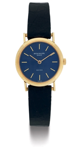 PATEK PHILIPPE. AN 18K GOLD WRISTWATCH