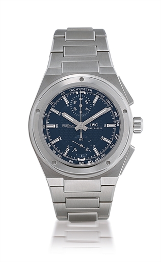 IWC, INGENIEUR.STAINLESS STEEL AUTOMATIC CHRONOGRAPH BRACELET WATCH