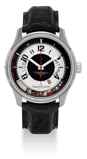 JAEGER-LECOULTRE. A TITANIUM LIMITED EDTION AUTOMATIC CHRONOGRAPH WRISTWATCH WITH DATE