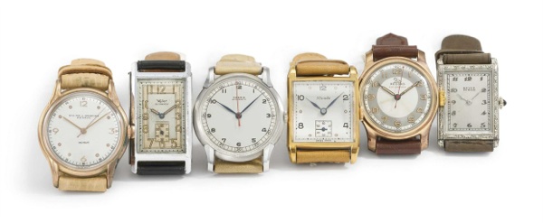 A lot of 18 wristwatches