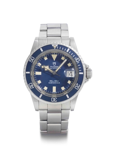 Tudor. A Stainless Steel Automatic Wristwatch With Date, Center Seconds And Bracelet