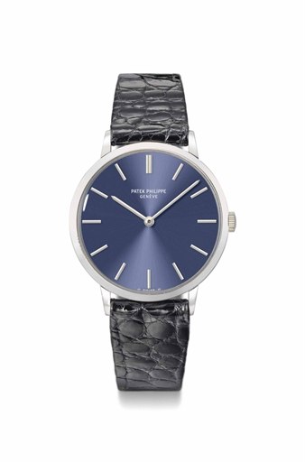 Patek Philippe. A fine 18K white gold wristwatch