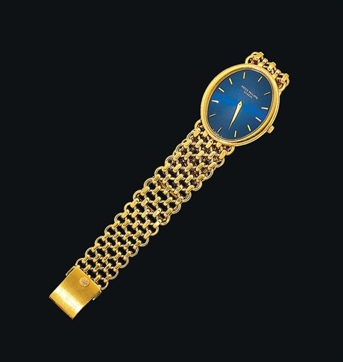 An 18ct gold Ellipse bracelet watch, by Patek Philippe, ref: 3798/3