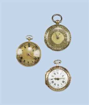 THREE ANTIQUE GOLD POCKETWATCHES | Jewelry Auction | mechanical, Watches | Christie's