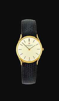 An 18ct gold wristwatch, by Vacheron Constantin, ref:4961