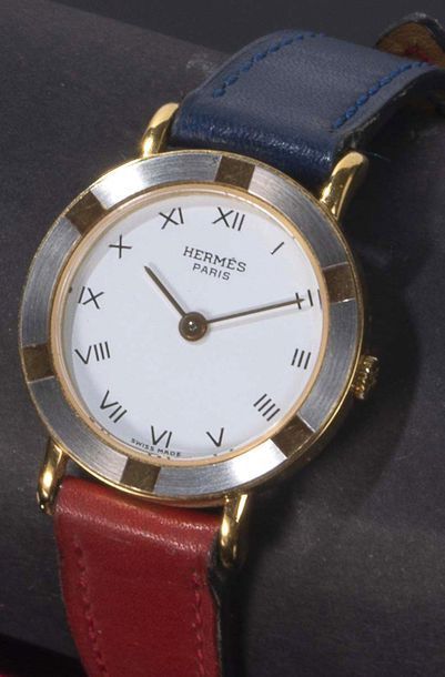 213. HERMES PARIS SWISS MADE,Montre CLIPPER…
