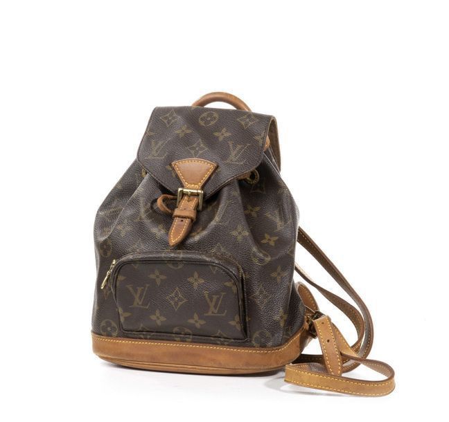 64. Louis VUITTON,Sac MONTSOURIS, toile... - Lot 64 - Cornette de Saint Cyr maison de ventes