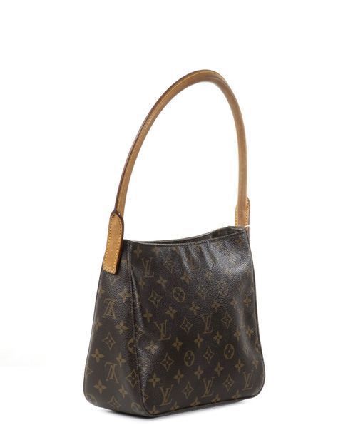 161. Louis VUITTON,Sac LOOPING, toile Monogram... - Lot 161 - Cornette de Saint Cyr maison de ventes