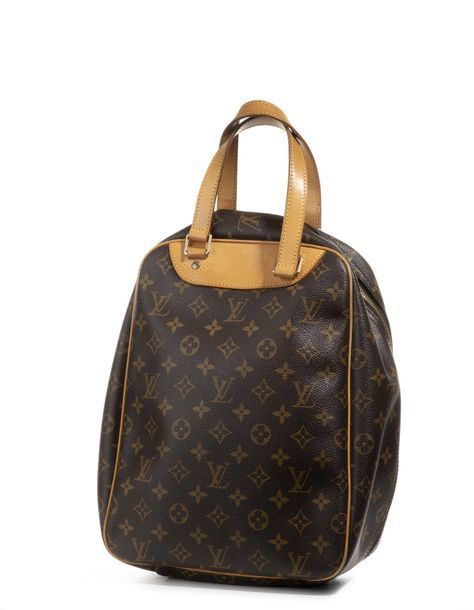 220. LOUIS VUITTON,Sac EXCURSION, toile... - Lot 220 - Cornette de Saint Cyr maison de ventes