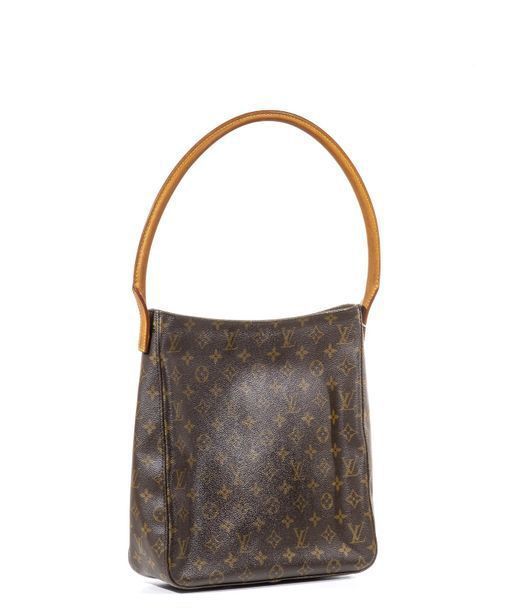 223. LOUIS VUITTON,Sac LOOPING, toile Monogram... - Lot 223 - Cornette de Saint Cyr maison de ventes